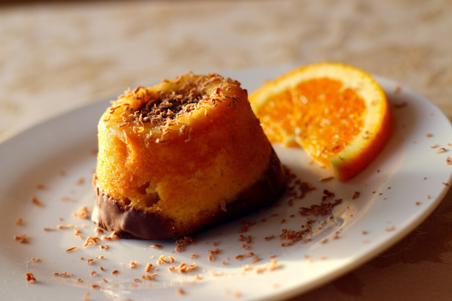 bolo de laranja caranguejo